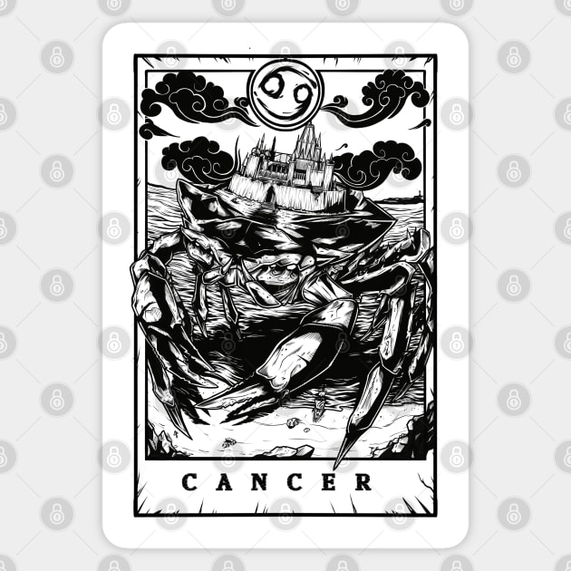 Cancer Zodiac Tarot Sticker by Scottconnick